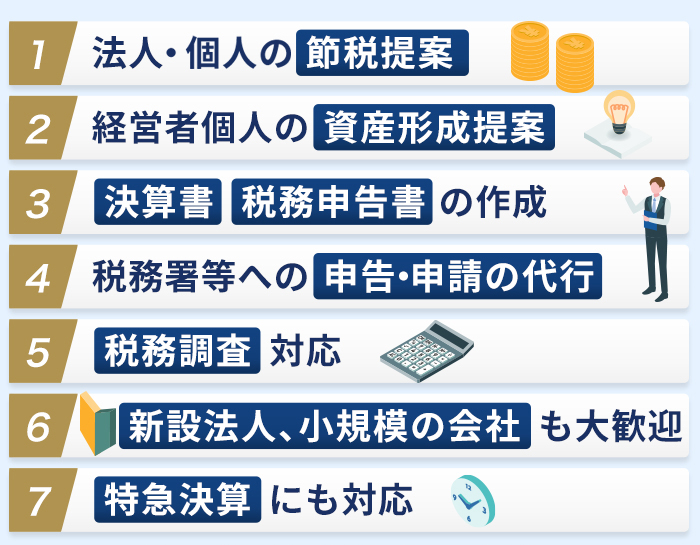 7つの特徴