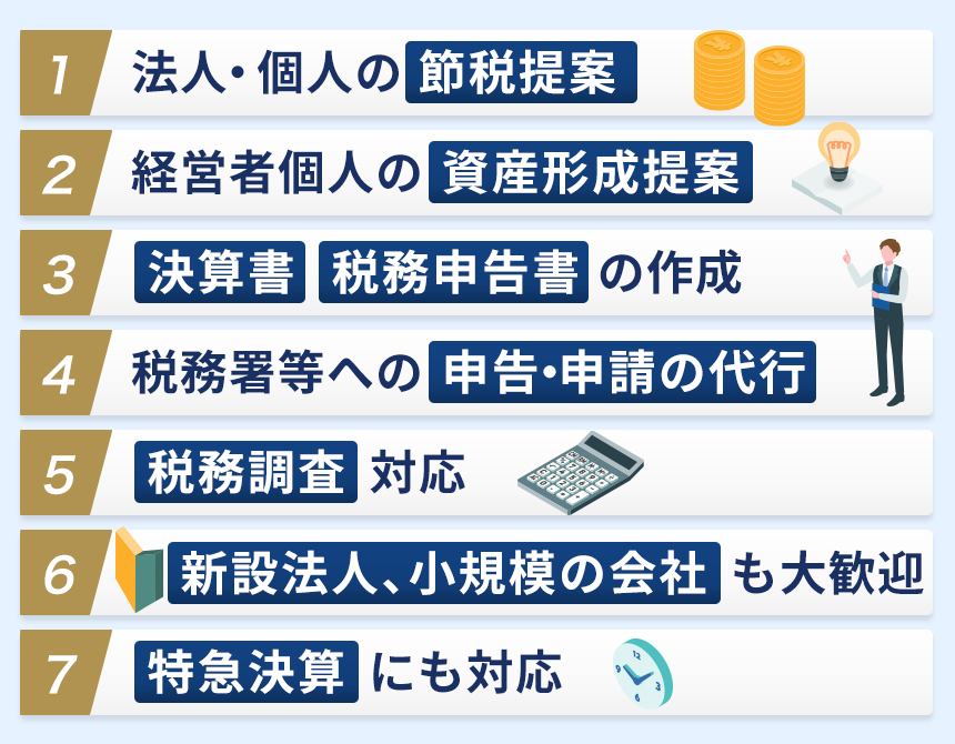7つの特徴